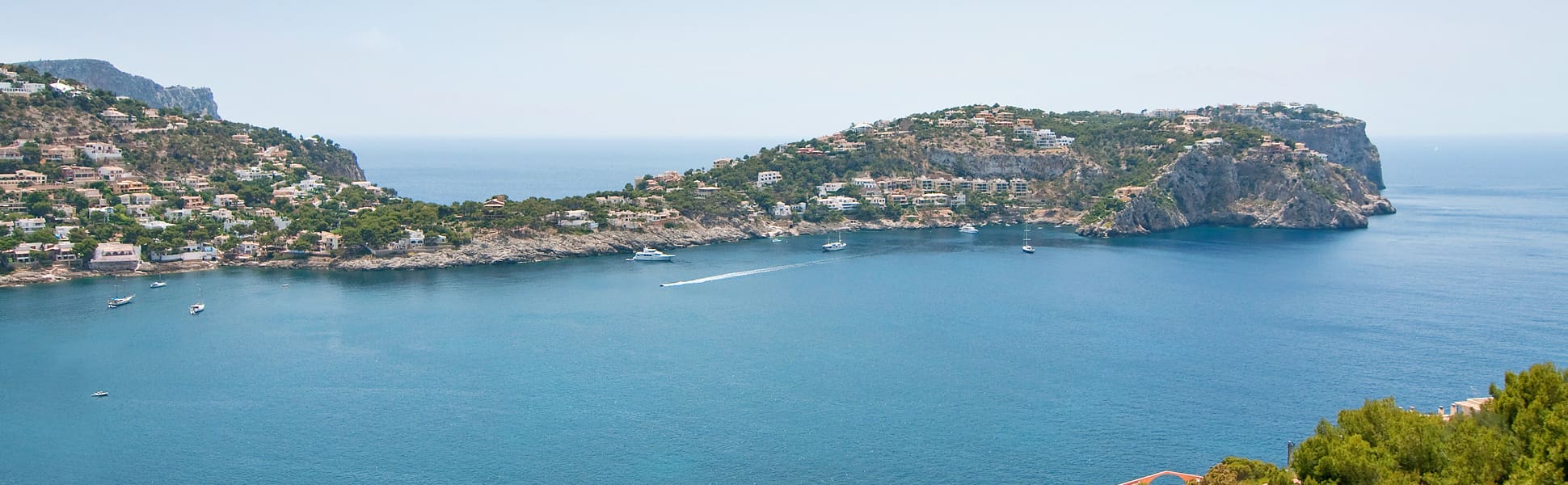 Blick auf Küste in Toplage auf Mallorca