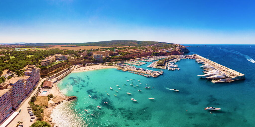 Luxury Marina Port Adriano on Mallorca