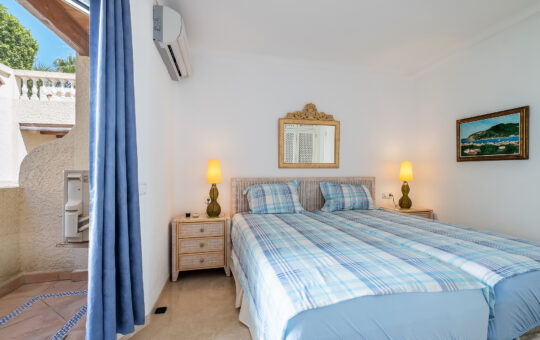 Mediterranes Appartement mit Traumblick auf den Hafen von Port Andratx - Schlafzimmer 2