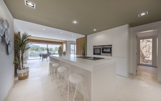 Modern sea view villa in Port Andratx - Modern fitted kitchen