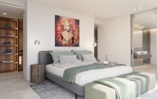 Premium new build villa in Portals Nous - Bedroom