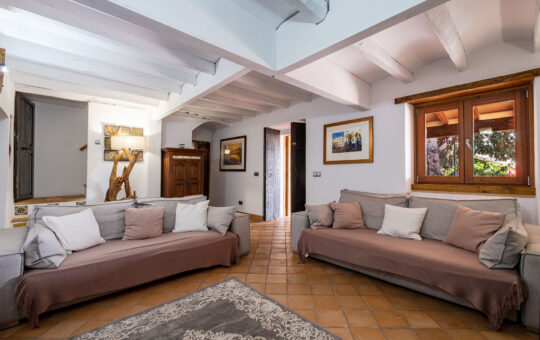 Wunderbare mallorquinische Finca in dem idyllischen Dorf Calvià - Wohnzimmer 1
