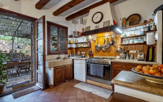 Wonderful finca in Esporles with holiday rental license - DWELLING I: Kitchen