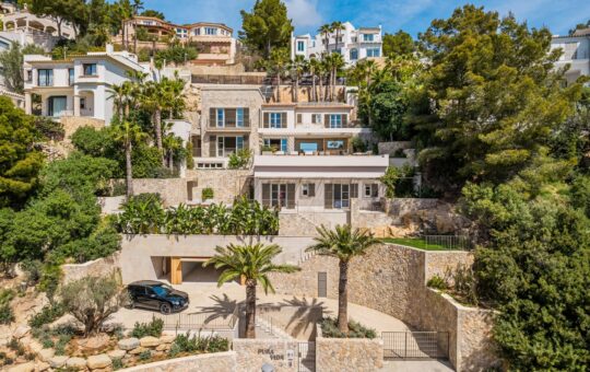 Luxurious new build villa with port views in Puerto de Andratx - Overall view