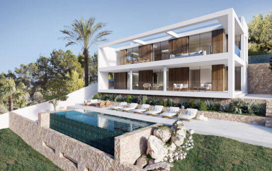 Sanierungsprojekt: Moderne Villa mit Traumblick, Santa Ponsa