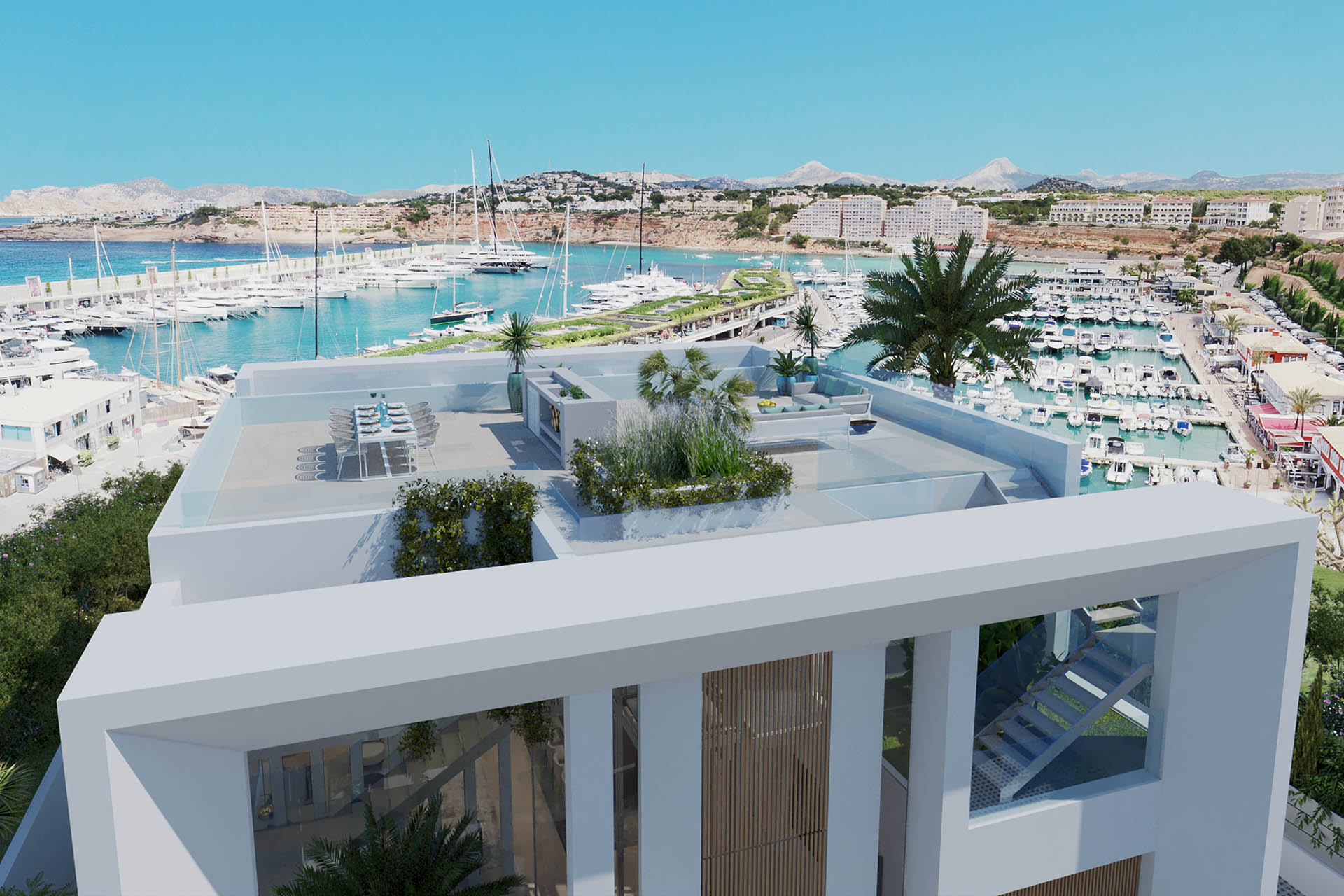 PROJECT: Luxurious new build villa in first sea line