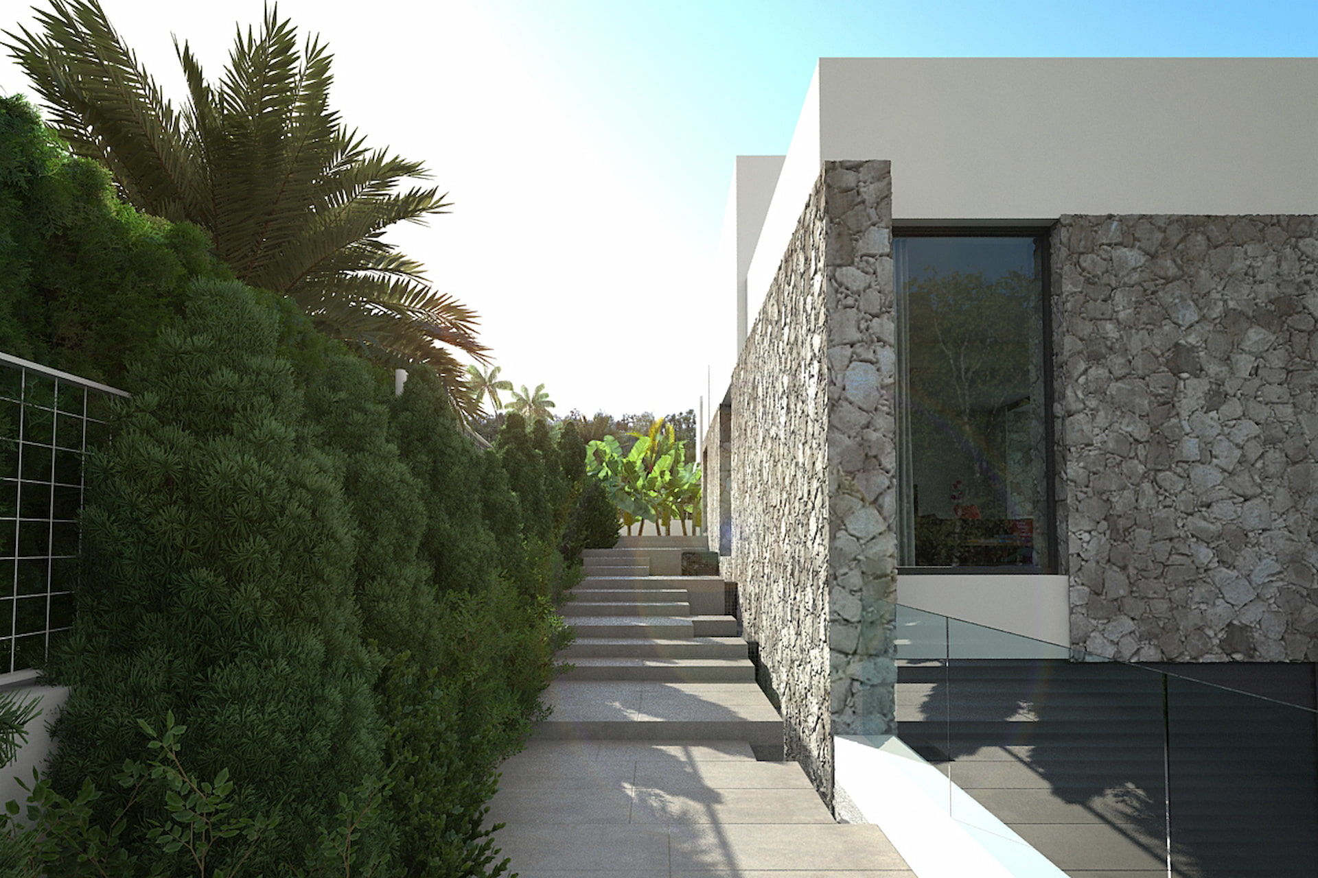 Projekt: Villa mit Pool und Garten in Cala Vinyas - Projektvorschlag