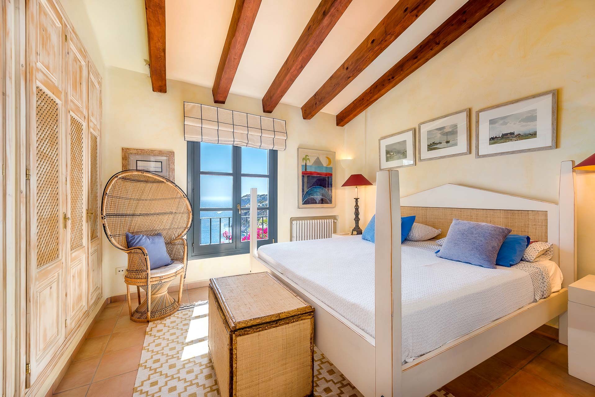Mediterrane Villa mit atemberaubendem Blick - Schlafzimmer 2