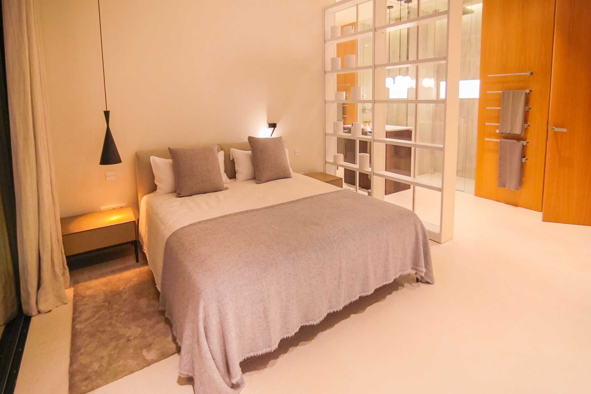 Luxusvilla auf Monport - Schlafzimmer mit Bad en Suite