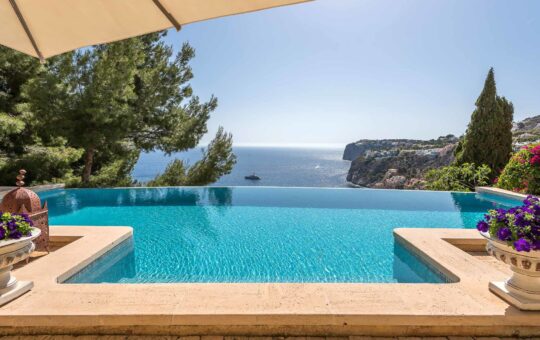 Mediterrane Villa mit atemberaubenden Blick, Puerto de Andratx