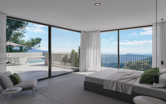 Projekt: Traumhafte Villa mit Weitblick auf Galilea - Hauptschlafzimmer