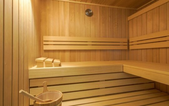 Outstanding modern villa in first sea line - Sauna