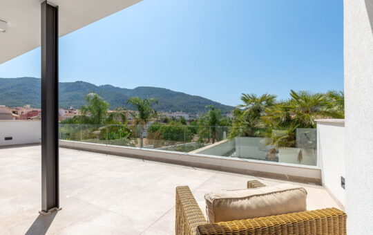Exclusive newly built villa in the heart of Andratx - Terrace on the first floor