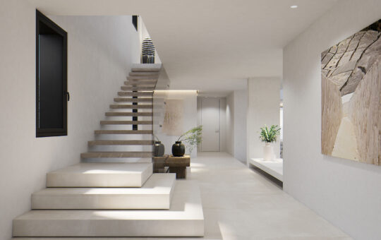 Fantastic newly built villa on a spacious plot - Staircase