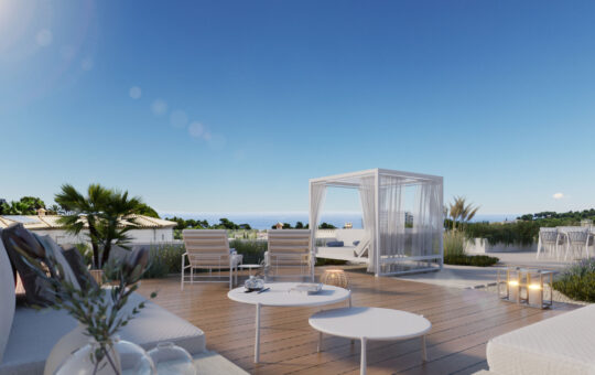 Fantastic newly built villa on a spacious plot - Roof top
