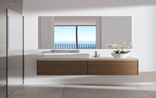 Project: Dreamlike villa with open seaview in Galilea - Bathroom