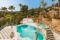 Fantástica Villa de diseño junto al „Real Golf de Bendinat” - Terraza de la piscina con jacuzzi y vista al golf