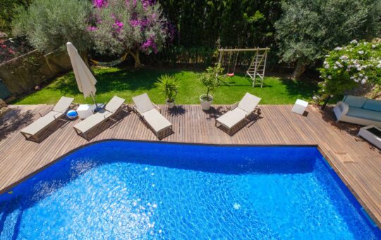 Villa con fantástica vista panorámica - Área de la piscina