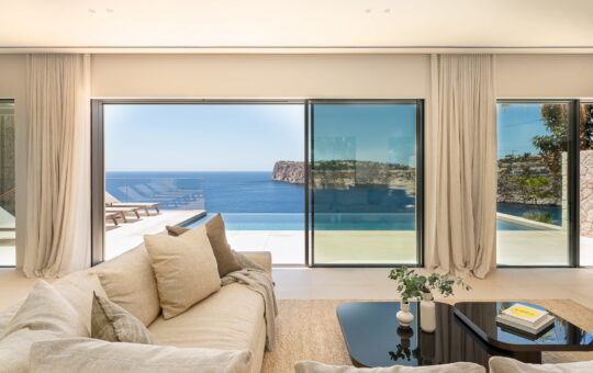 Villa premium con impresionantes vistas al mar - Salón con vistas al mar