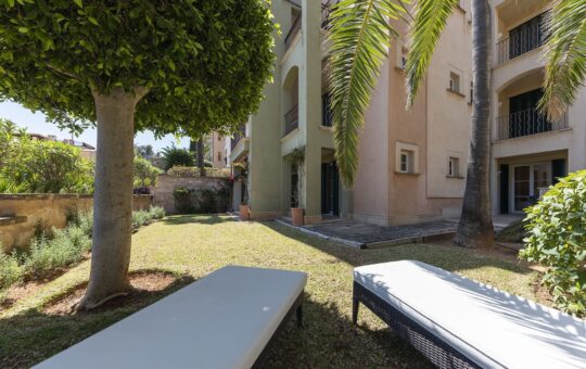 Fantástico y amplio apartamento con jardín privado en Port d'Andratx - Jardín privado