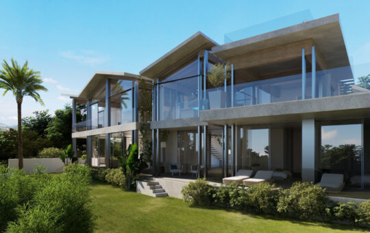 Projekt: Villa mit Meerblick in Nova Santa Ponsa - Projektvorschlag: Moderne Villa mit Meerblick