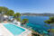 Exklusive Villa in 1. Meereslinie mit privatem Meerzugang - Meerblick vom Poolbereich
