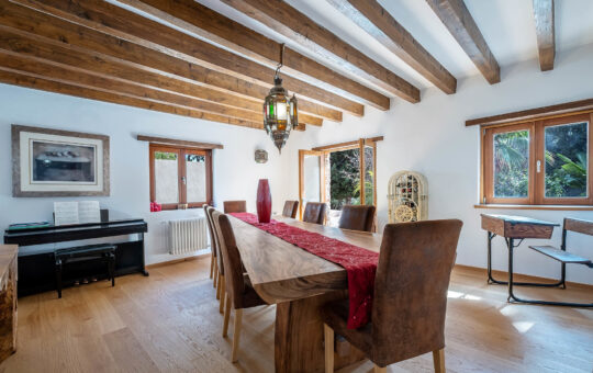 Wunderbare mallorquinische Finca in dem idyllischen Dorf Calvià - Esszimmer