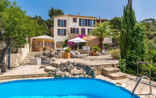 Wunderschöne Villa in einer Oase der Ruhe in Galilea - Hauptfassade