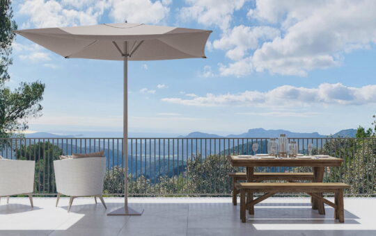 Projekt: Traumhafte Villa mit Weitblick auf Galilea - Terrasse mit Weitblick