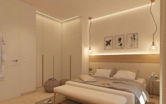 Fantastische Neubau-Penthäuser mit Meerblick in Santa Ponsa - Schlafzimmer
