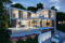 Neubau Luxusvilla in Costa d'en Blanes - Hauptfassade