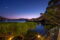 Villa in erster Meereslinie mit Meerzugang in Port Andratx - Ansicht bei Nacht