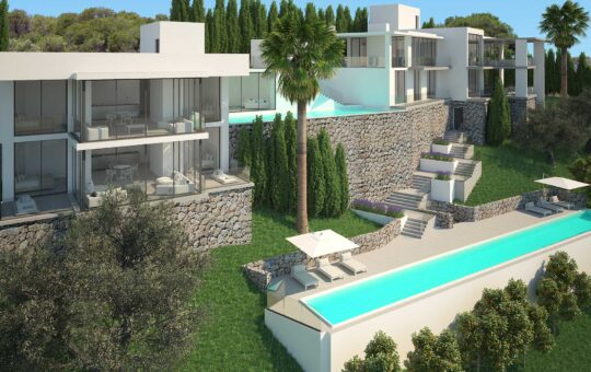 Charming villa -project- with breathtaking views - Luxury property in modern style