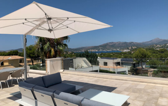 Exclusive villa with a sea view and top location - 2883-10-haus-santa-ponsa-dachterrasse-mit-meerblick