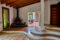 INVESTMENT: Natural stone finca in the Sa Coma Fría valley, Andratx - View into the dining area
