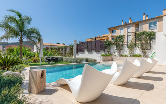 Exclusive newly built villa in the heart of Andratx - Magnificent outdoor area with garden