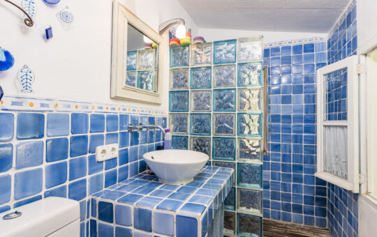 Cosy finca in priviledged area with dreamlike views in Galilea - En suite bathroom 2