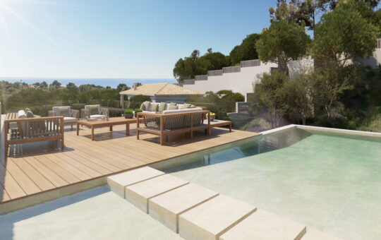 Premium new build villa in Portals Nous - Pool