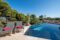 Modern luxury villa in a quiet location in Nova Santa Ponsa - Pool area with sun terrace