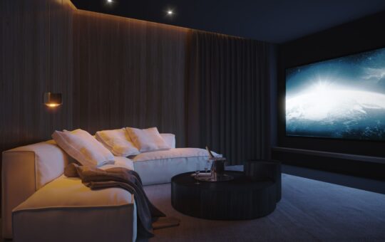 Architectural jewel project with 9 luxury resdences - Home cinema