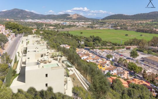 Fantastic new build penthouses with sea views in Santa Ponsa