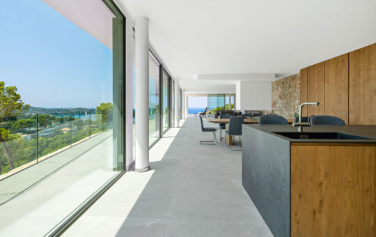 Espectacular villa de diseño en Costa de la Calma - Cocina abierta