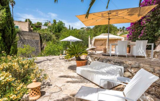Maravillosa villa en pleno oasis de paz en Galilea - Terraza y zona 'chill out'