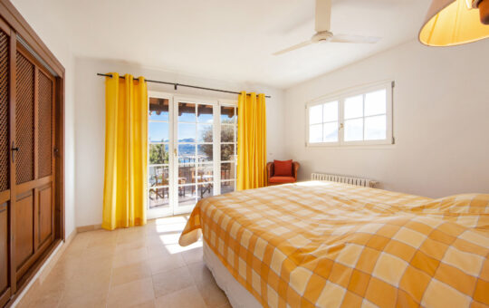 Villa mediterránea con vistas al puerto en una prestigiosa zona residencial en Port Andratx - Dormitorio 3
