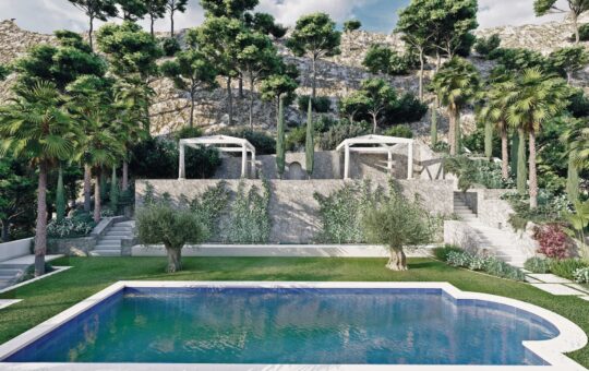 Villa emblemática protegida en ubicación privilegiada - Zona piscina