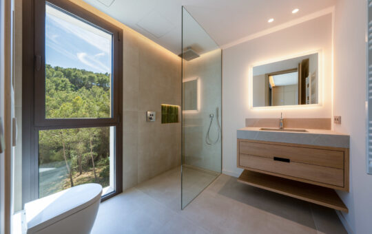 Moderne Neubauvilla in der beliebten Gegend von Costa d'en Blanes - Badezimmer 2
