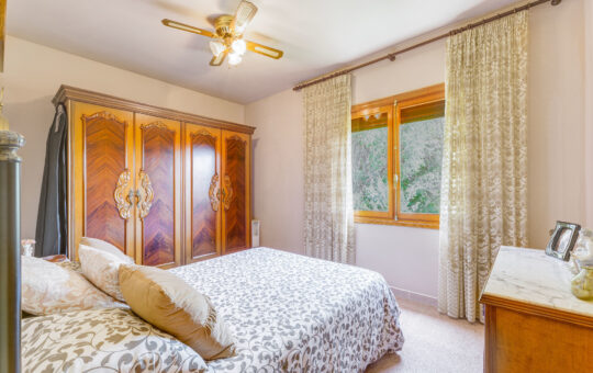 Traditionelle Villa in wunderschöner Lage mit Blick auf die Bucht von Palma - Schlafzimmer