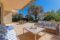 Großzügiges Gartenappartement in Sol de Mallorca - Grosser Terrassenbereich