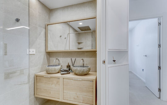 Neu renoviertes Appartement in Illetas fußläufig zum Meer - Badezimmer