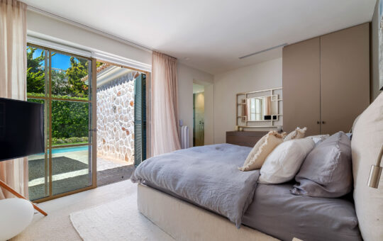 Charmante Villa im Finca-Stil in bevorzugter Lage in Nova Santa Ponsa - Schlafzimmer 3